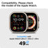 Spigen מגן מסך ל-Apple Watch Ultra 3/2/1 – GLAS.tR EZ Fit (2 יח׳)